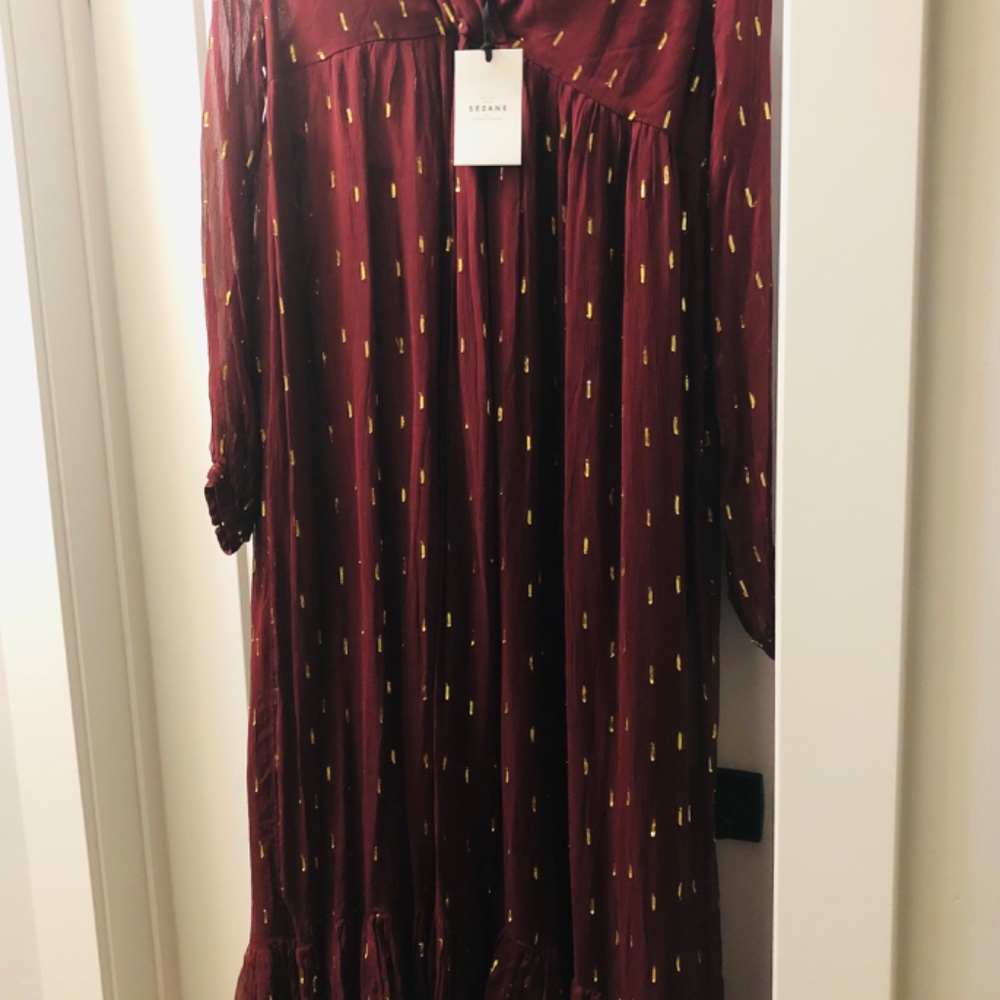 Sezane Robe Celeste - Picture 11 of 11